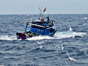 Vũng Tàu : Chìm tàu cá, 6 người chết và mất tích
